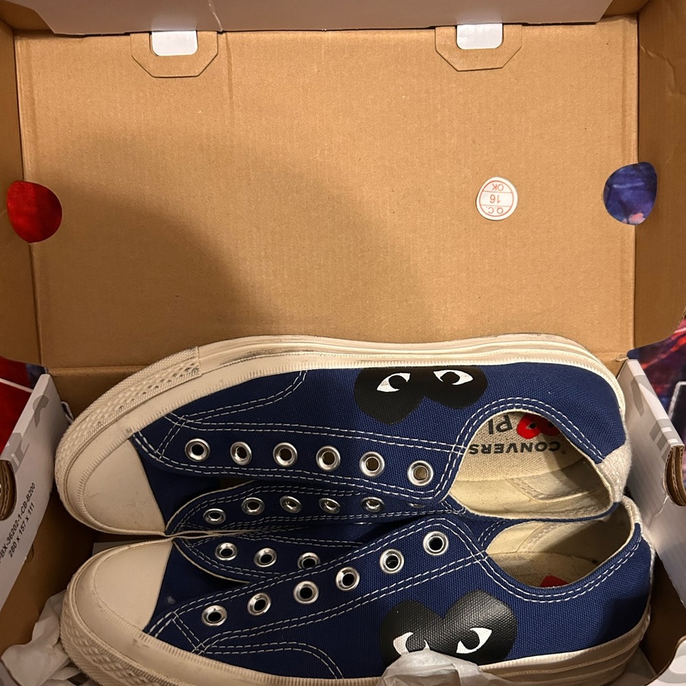 Commes Des Garçons Play - Blue/Black Heart